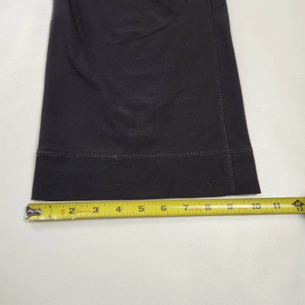 Nike Black Flared Yoga Pants Dri-FIT Athletic Wear - Picture 7 of 10